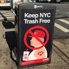 Fake Anti-MAGA Sanitation Posters Want To 'Keep NYC Trash Free'